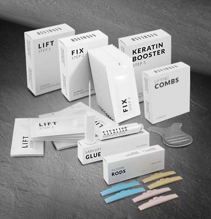 Contenu du kit rehaussement de cils